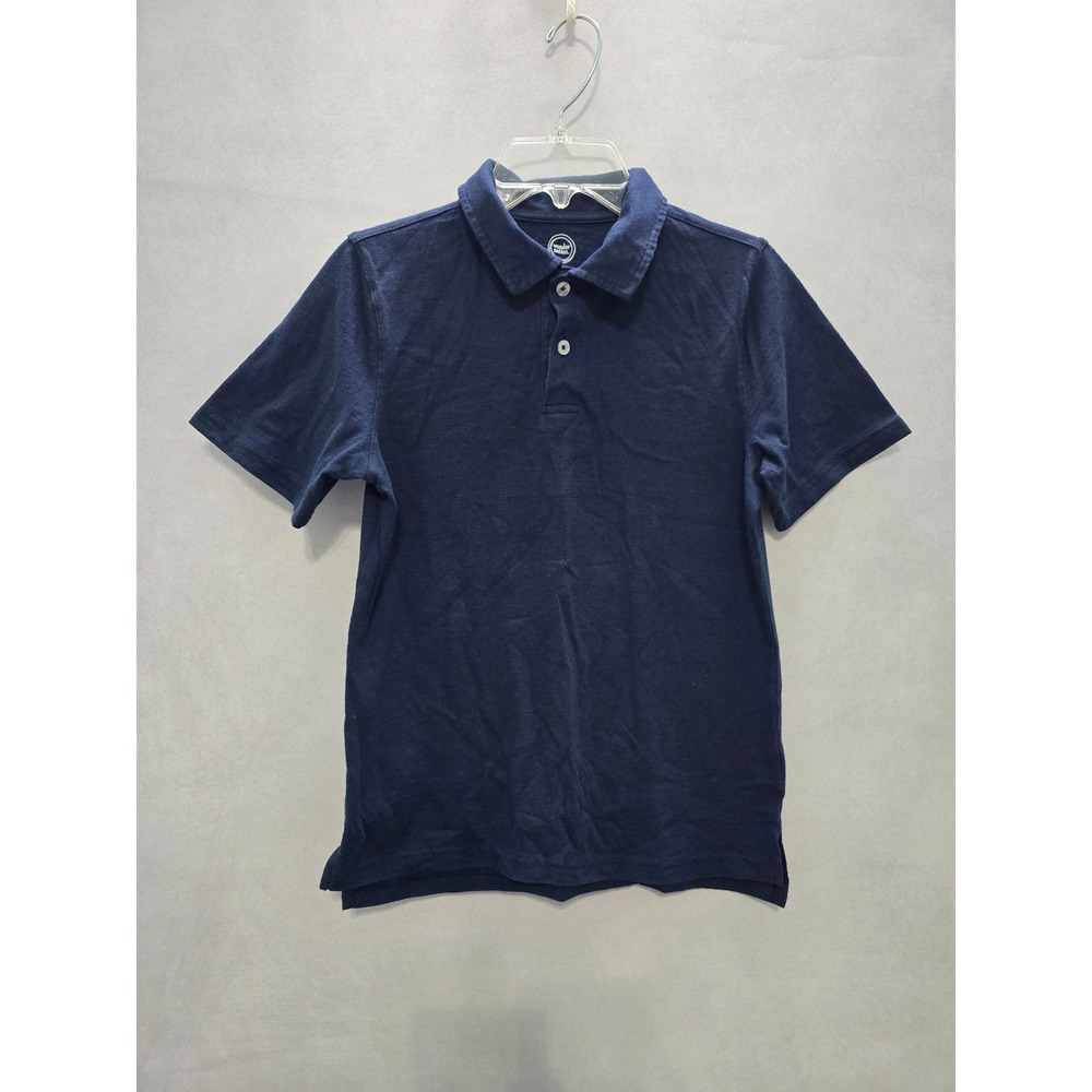 Wonder Nation Blue Navy School Uniform Polo Boys Shirt Extra Large 18/20